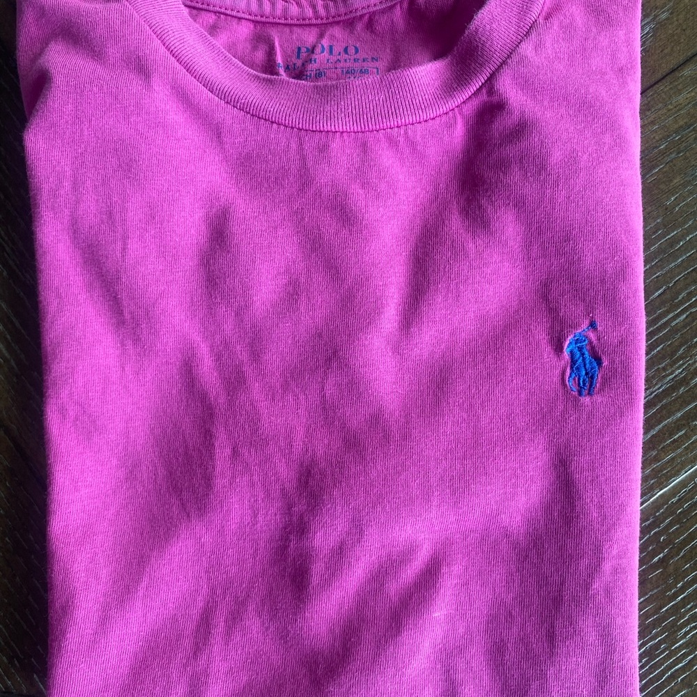‼️USED‼️ Polo by Ralph Lauren Boys Kids Pink T-Shirt